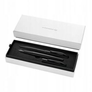 Zestaw Pelikan Jazz Noble Elegance Długopis + Pióro wieczne, Carbon